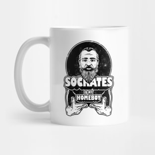 Socrates Is My Homeboy Mug